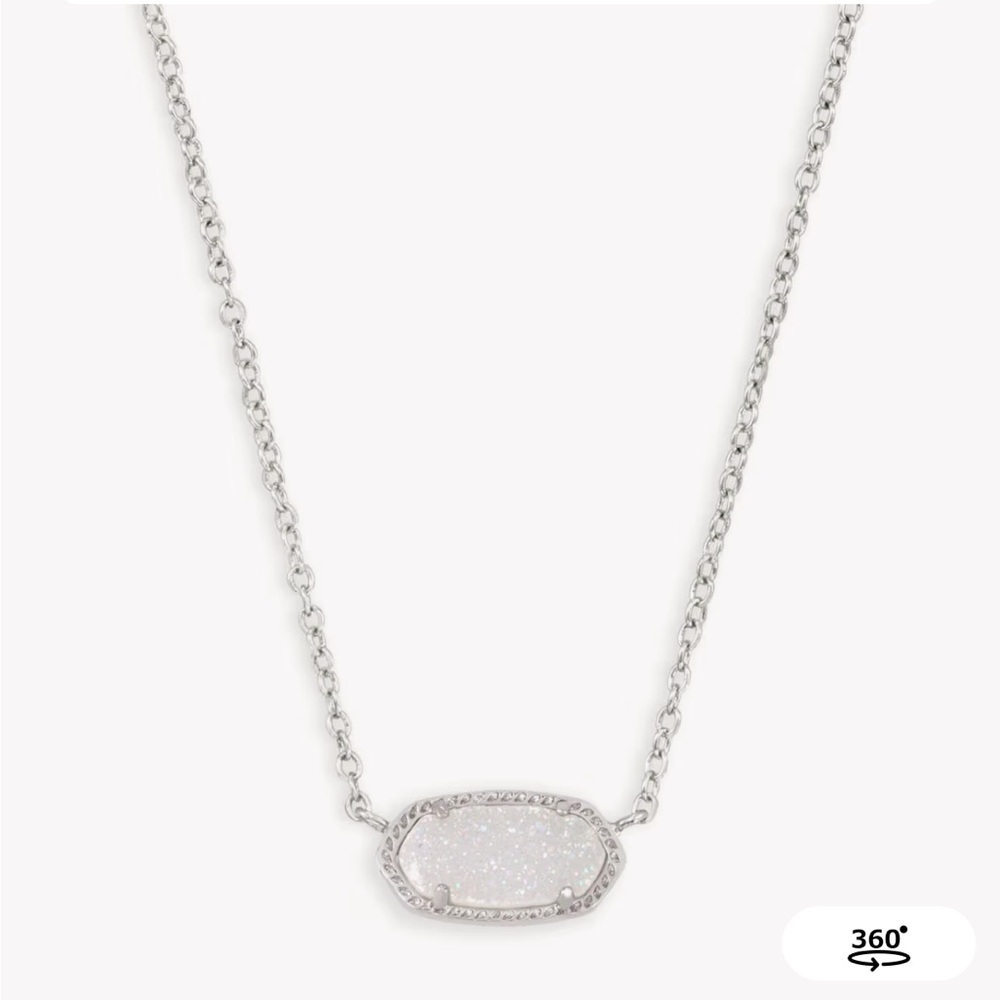 Kendra Scott Silver Pendant Necklace